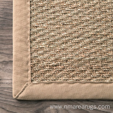 Natural fiber seagrass rug door mats